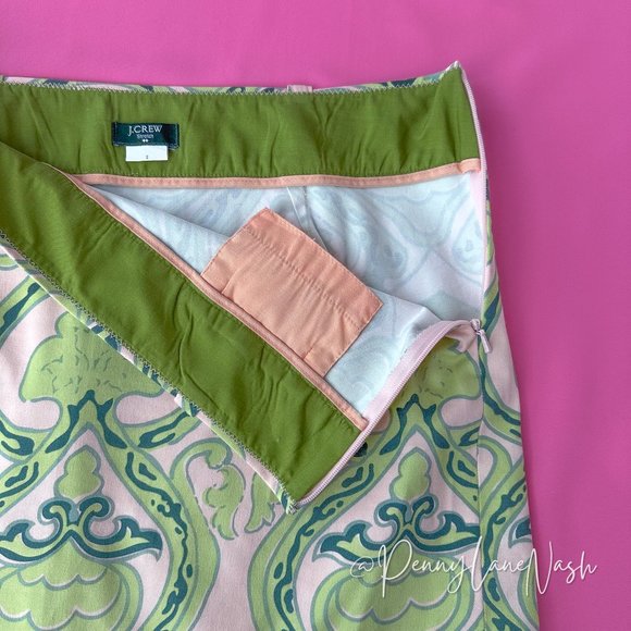 J.Crew Slub Fresco Stretch Mini Skirt Size 2 - Picture 8 of 8